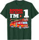 Sound The Alarm I'm 1st Birthday Fire Truck Firefighter 1 T-Shirt - T-Shirt | Forest