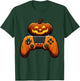Halloween Skeleton Zombie Gaming Controllers Mummy Boys Kids T-Shirt - T-Shirt | Forest