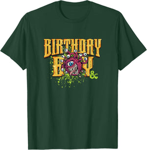 Dungeons & Dragons Birthday Boy Beholder Lawful Evil Icon T-Shirt - T-Shirt | Forest