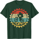 Wheelie Awesome Mountain Biking Co Retro Vintage MTB Bicycle Bike Rider T-Shirt - T-Shirt | Forest