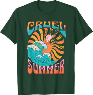 Cruel Summer Funny Cute Retro Vintage T-Shirt - T-Shirt | Forest