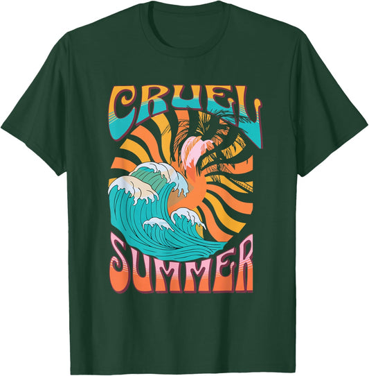 Cruel Summer Funny Cute Retro Vintage T-Shirt - T-Shirt | Forest
