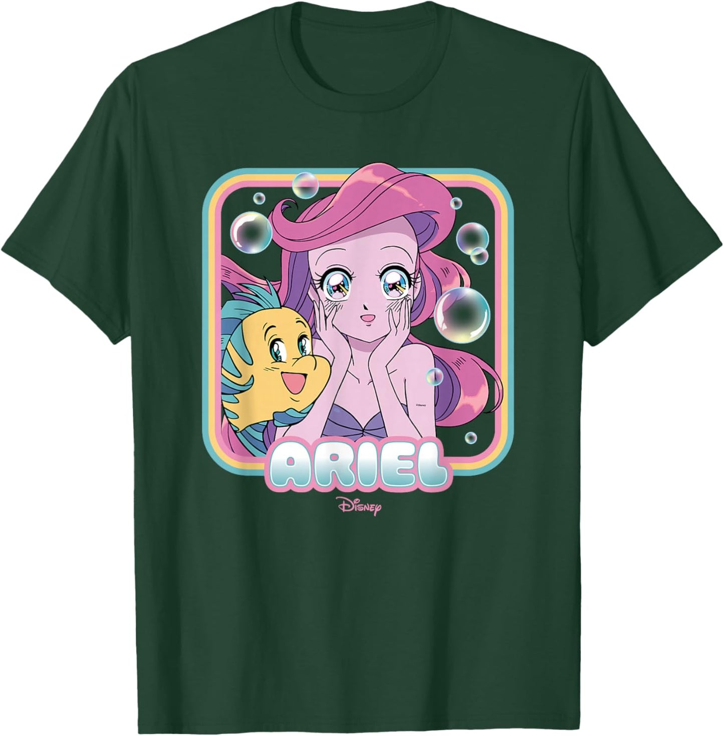 Disney Princess - Ariel Manga T-Shirt - T-Shirt | Forest