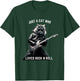 Just a cat that loves rock n roll Women Kids T-Shirt - T-Shirt | Forest