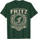 It's A FRITZ Thing You Wouldn't Understand Name Vintage T-Shirt - T-Shirt | Forest