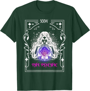 The Psychic Reader Gypsy Women Tarot Ball Reader T-Shirt - T-Shirt | Forest