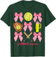 Softball Mama Softball Coquette Bow T-Shirt - T-Shirt | Forest
