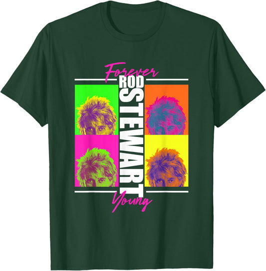 Rod Stewart Forever Young T-Shirt - T-Shirt | Forest