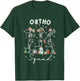 Ortho Squad Christmas Skeleton Orthopedics Nurse Rn Crew T-Shirt - T-Shirt | Forest