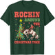 Rocking Around The Christmas Tree Cowboy Riding Horse Xmas T-Shirt - T-Shirt | Forest