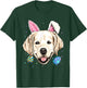 Happy Easter Bunny Golden Retriever Puppy Animal Dog Lover Women Kids T-Shirt - T-Shirt | Forest