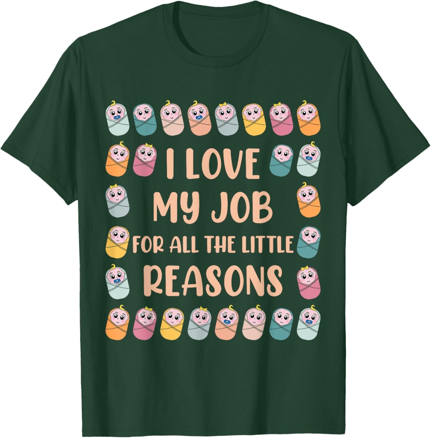 Nicu nurse neonatal nurse T-Shirt - T-Shirt | Forest