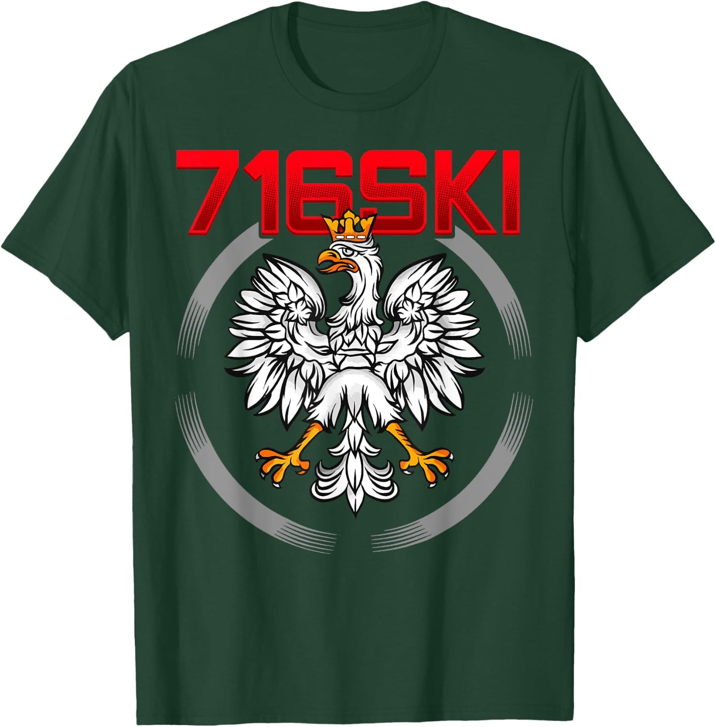 716ski Buffalo Dygyus Day Shirt Poland Eagle Polish 716 T-Shirt - T-Shirt | Forest