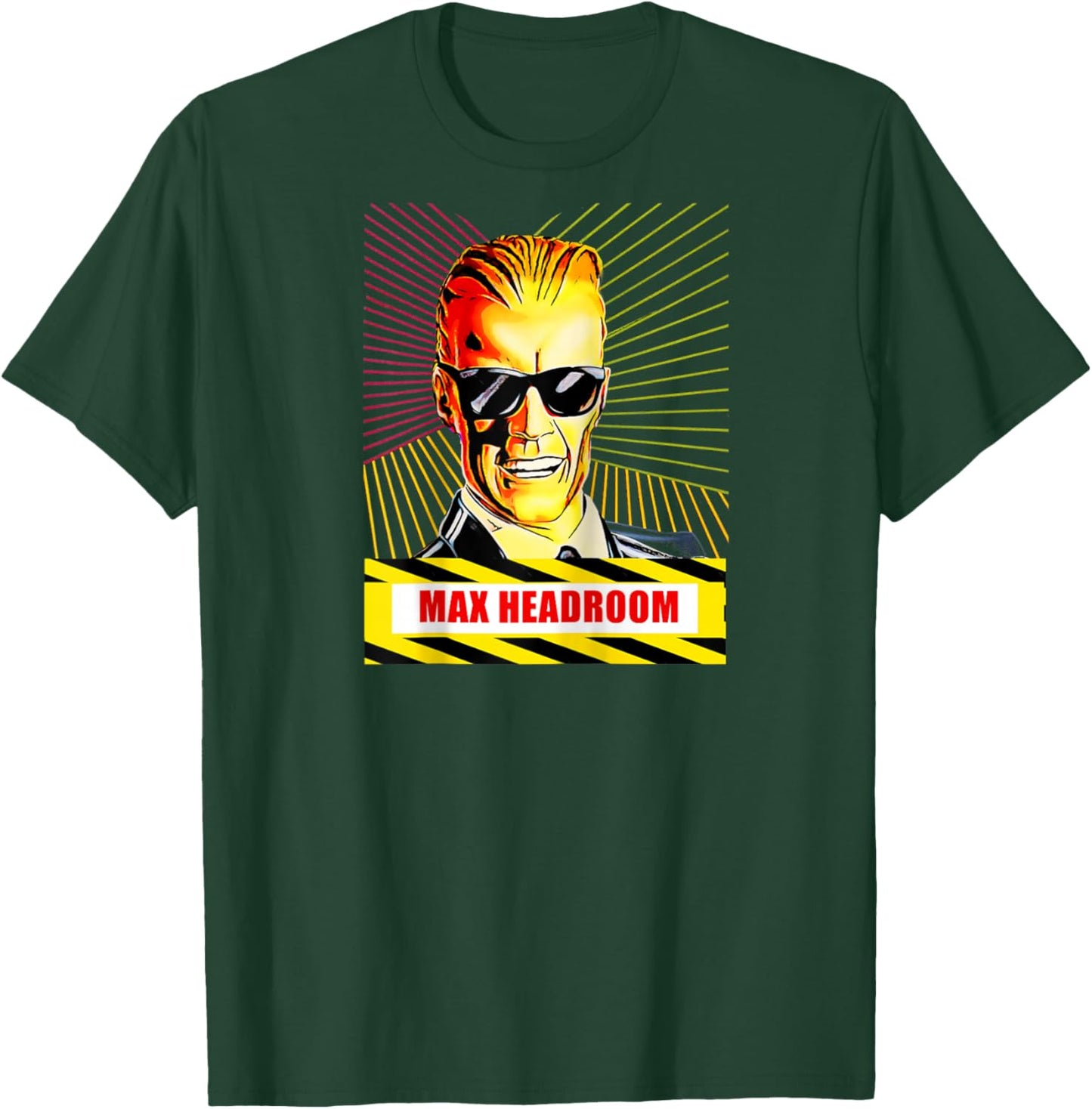 Actor is talented max and headroom beautiful people 6 Raglan Baseball T-Shirt - T-Shirt | Forest
