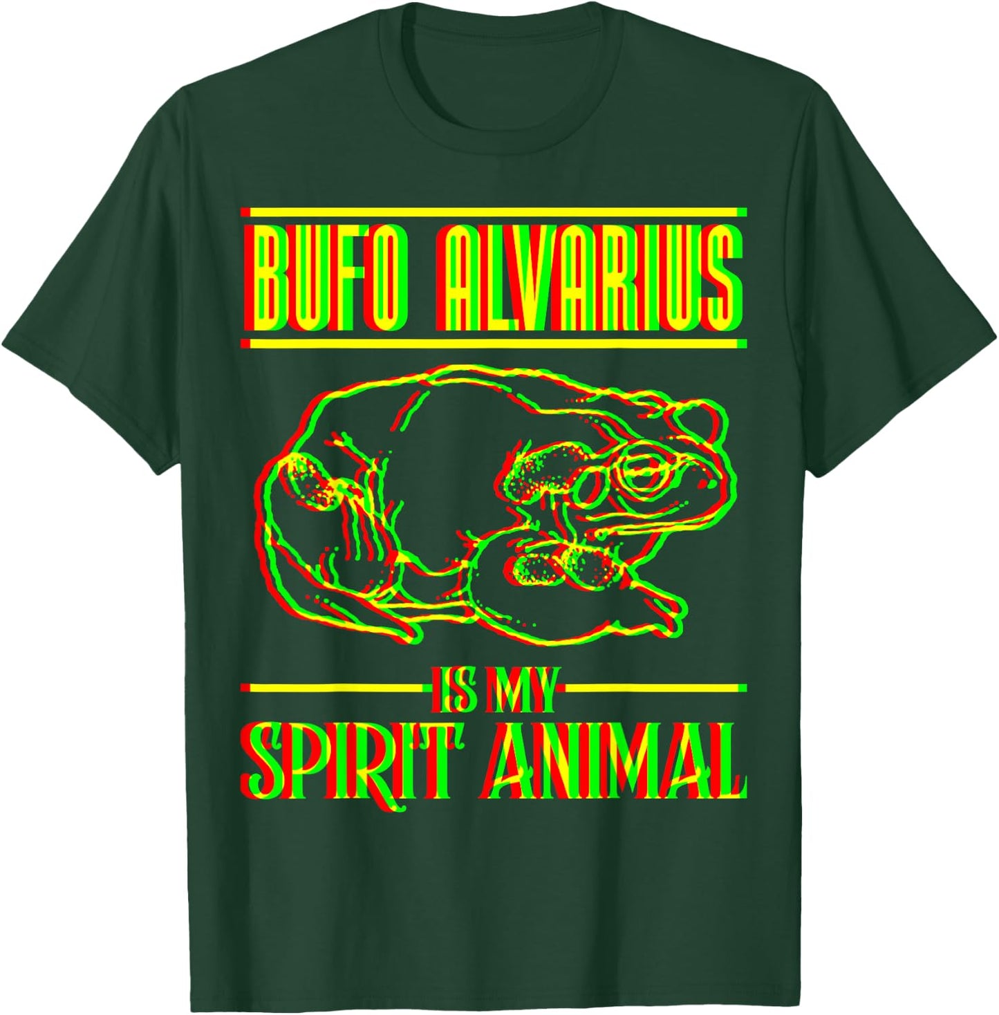 Bufo Alvarius Toad Is My Spirit Animal Shirt T-Shirt - T-Shirt | Forest