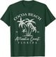 Cocoa Beach, Florida Beach Design Tribal Turtle Gifts T-Shirt - T-Shirt | Forest
