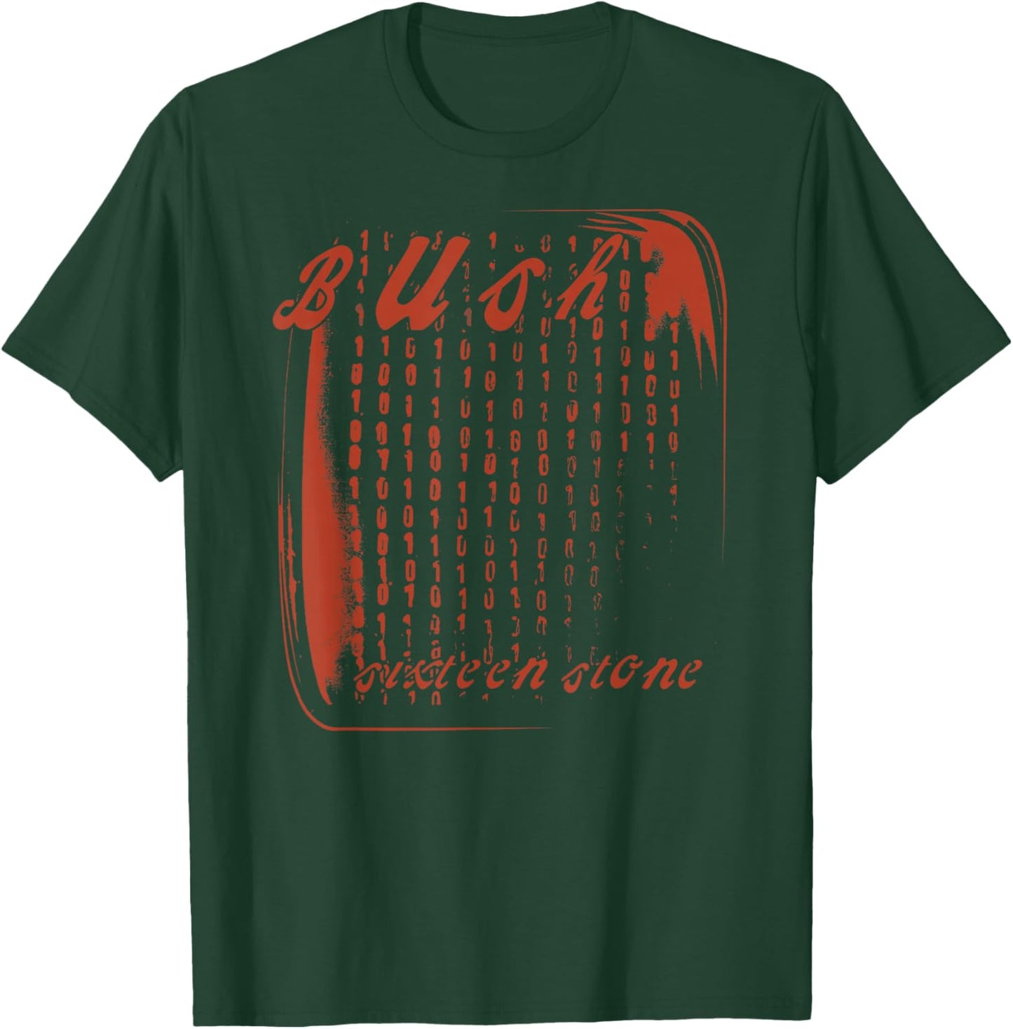 Bush – Logo On Black T-Shirt - T-Shirt | Forest