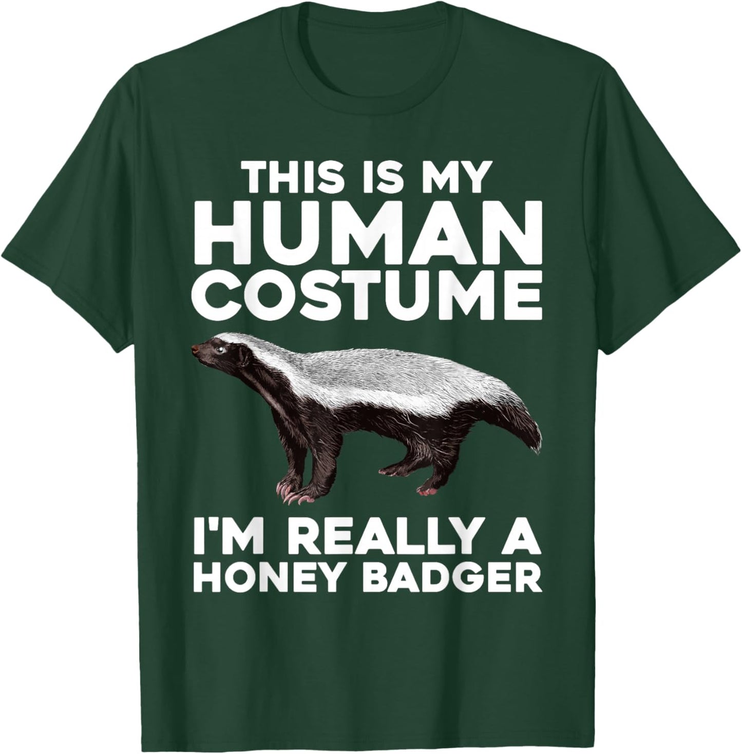Cute Honey Badger Design Men Women Kids Honey Badger Lover T-Shirt - T-Shirt | Forest