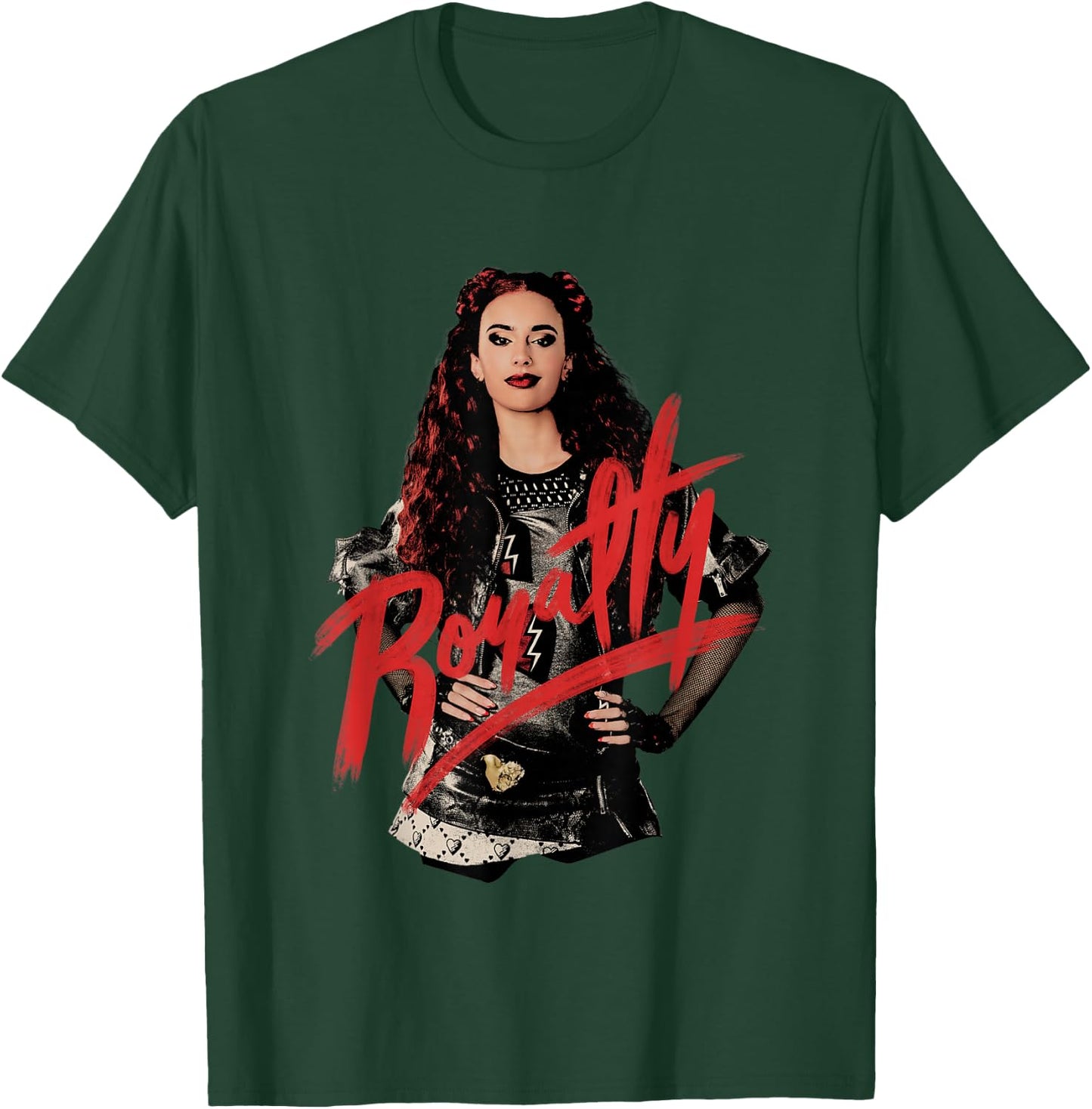 Disney Descendants: The Rise of Red Royalty Sassy Pose Logo T-Shirt - T-Shirt | Forest