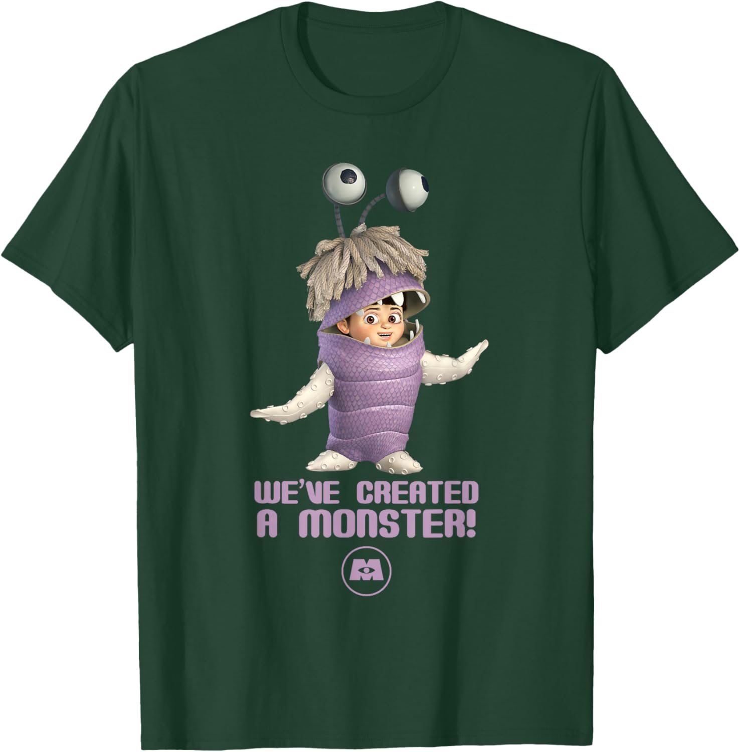 Disney Pixar's Monsters, Inc. Boo We've Created a Monster T-Shirt - T-Shirt | Forest