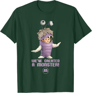 Disney Pixar's Monsters, Inc. Boo We've Created a Monster T-Shirt - T-Shirt | Forest