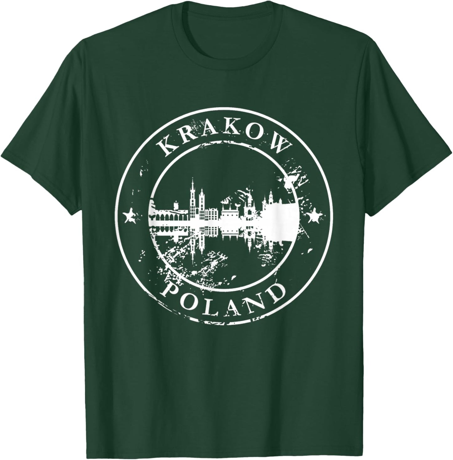 Poland Krakow Home State I Love Vintage T-Shirt - T-Shirt | Forest