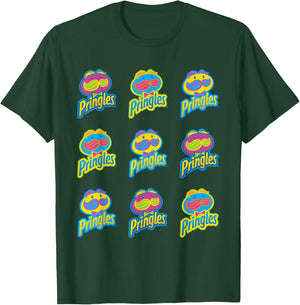 Pringle's Neon Logo Pattern T Shirt T-Shirt - T-Shirt | Forest