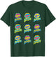 Pringle's Neon Logo Pattern T Shirt T-Shirt - T-Shirt | Forest