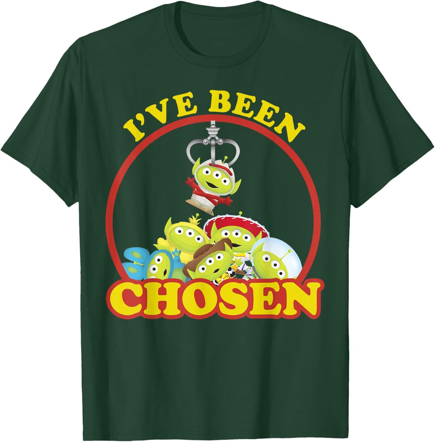 Disney Pixar Aliens I Have Been Chosen T-Shirt - T-Shirt | Forest