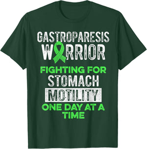 Gastroparesis Awareness Warrior Survivor T-Shirt - T-Shirt | Forest