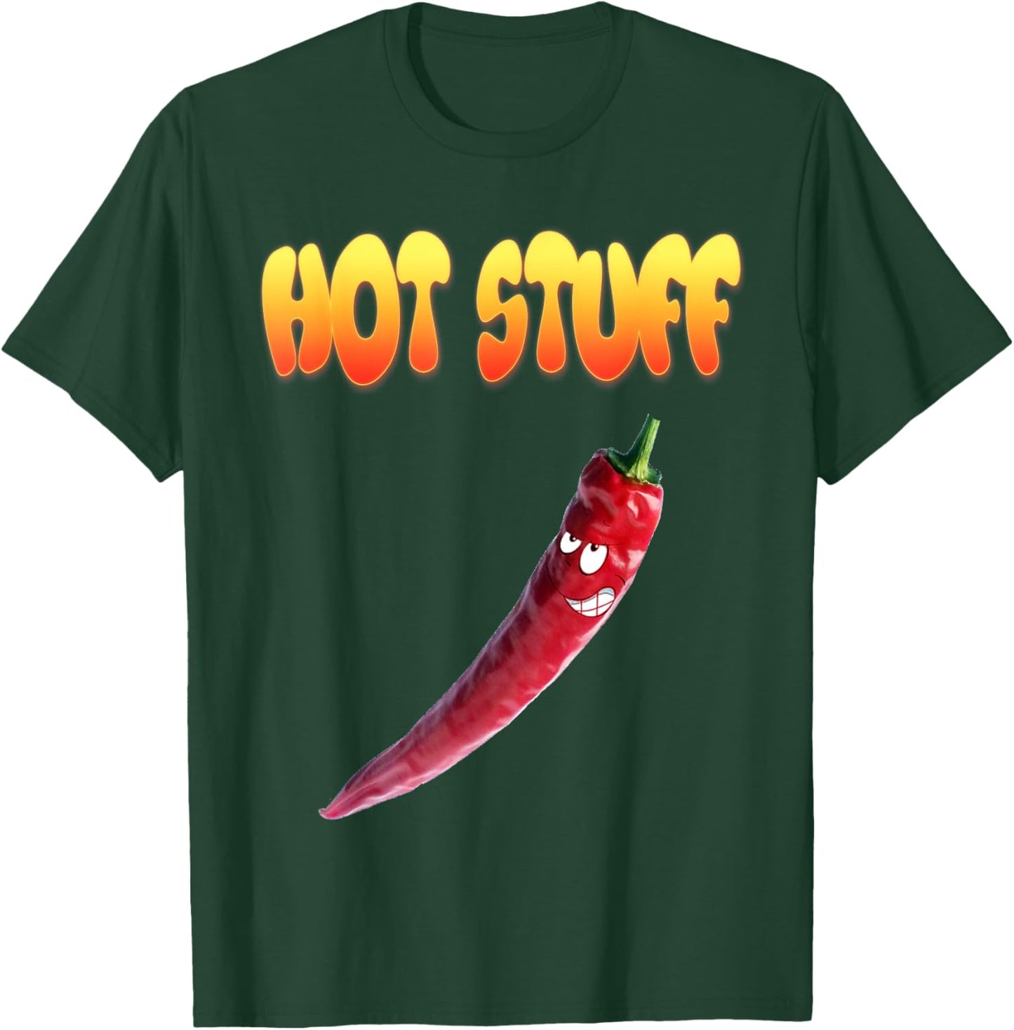 Hot Stuff Silly Cayenne Pepper T-Shirt - T-Shirt | Forest
