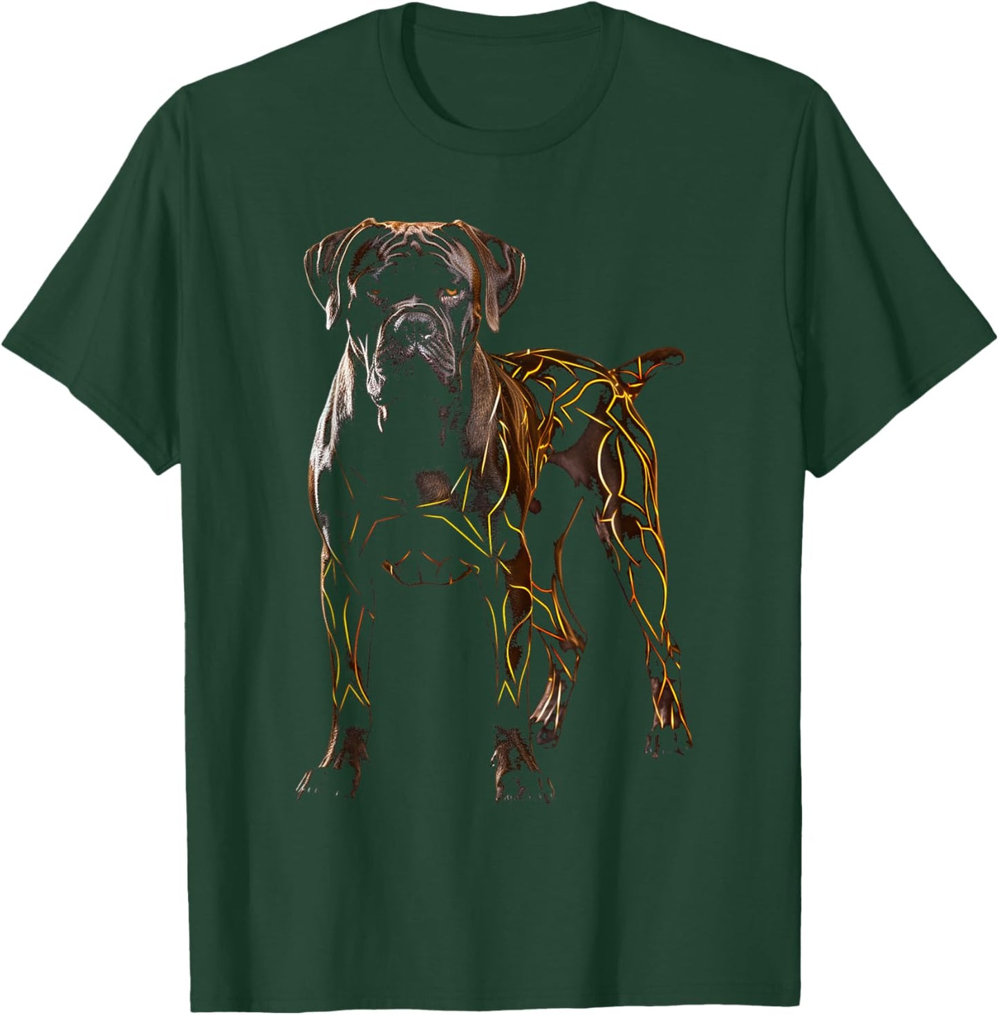 Cane Corso Dog Drawing Animal Art Graphic Cane Corso T-Shirt - T-Shirt | Forest