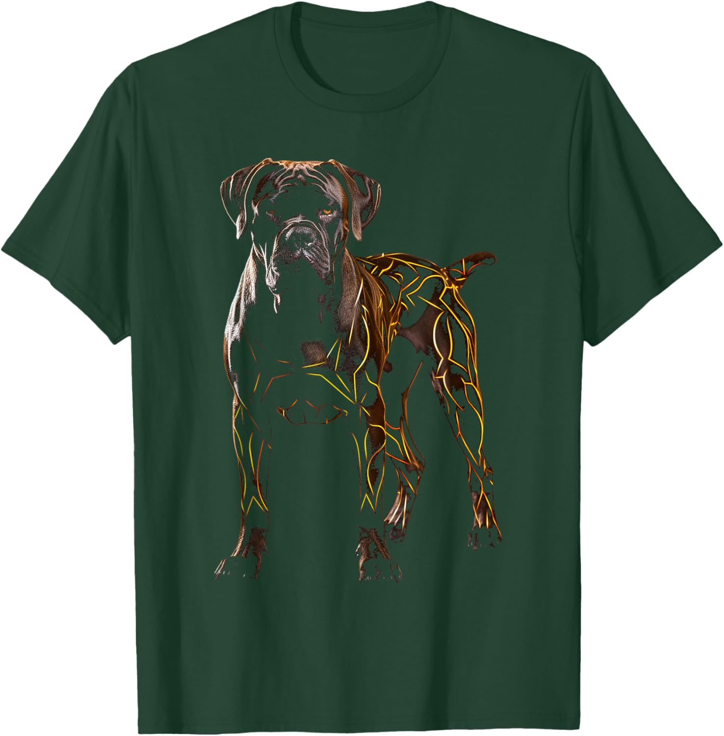 Cane Corso Dog Drawing Animal Art Graphic Cane Corso T-Shirt - T-Shirt | Forest