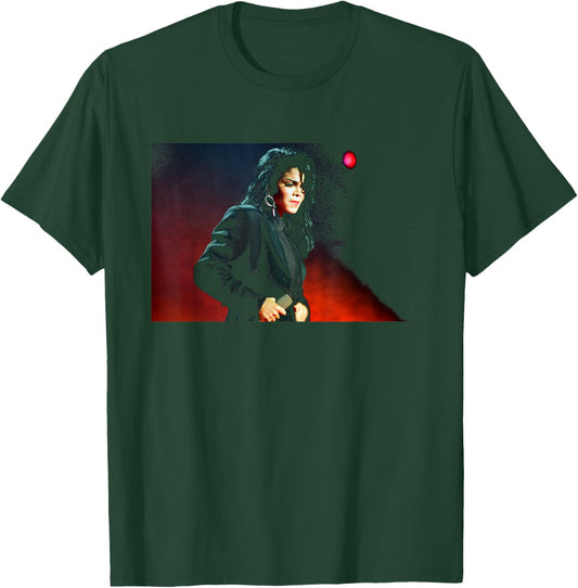 Janet Jackson Live Rhythm Nation World Tour Escapade 1990 T-Shirt - T-Shirt | Forest