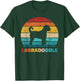 Labradoodle vintage retro T-Shirt - T-Shirt | Forest