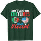Two Cultures One Heart Usa Mexico America Mexican American T-Shirt - T-Shirt | Forest
