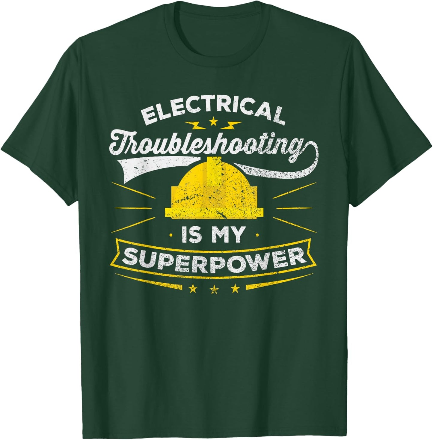 Electrician Electrical Engineer - Electronics Engineer Electromaster T-Shirt - T-Shirt | Forest