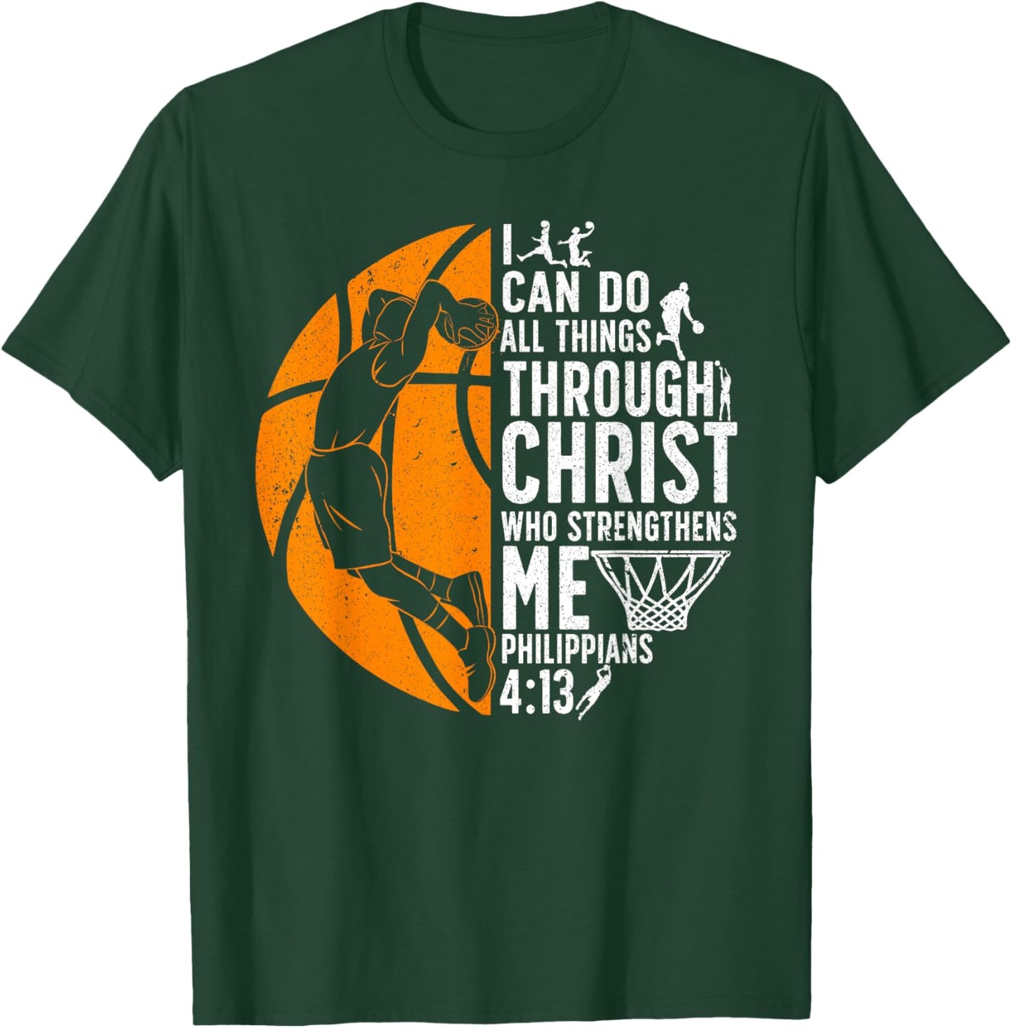 Cool Basketball Women Sport Game Basketball Player T-Shirt - T-Shirt | Forest