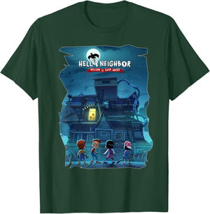 Hello Neighbor - Game Related Designs T-Shirt - T-Shirt | Forest