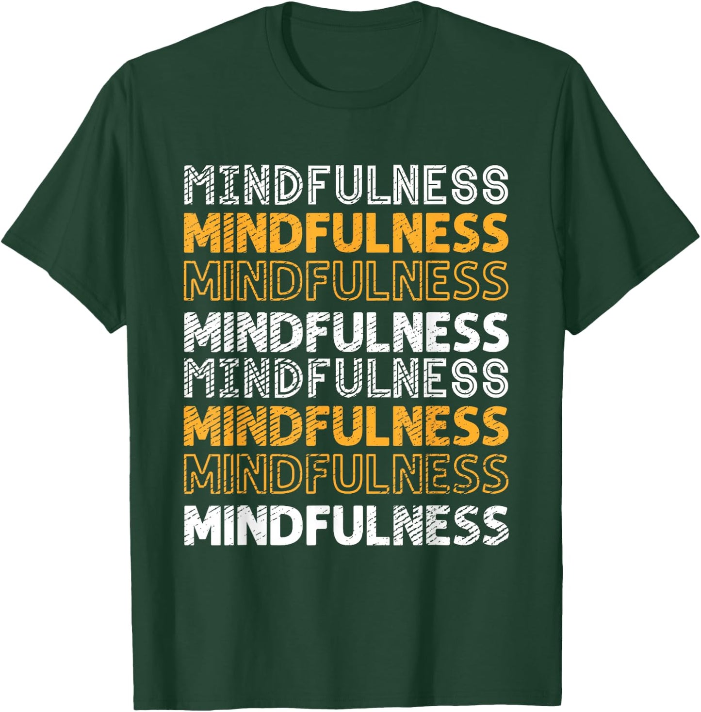Mindfulness | Peace Gratitude | Spiritual Meditation T-Shirt - T-Shirt | Forest