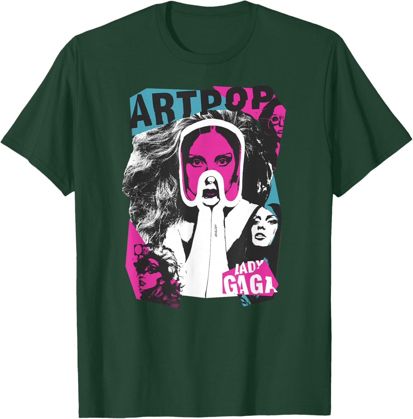 Lady Gaga Artpop Collage Glamour Music Pop T-Shirt - T-Shirt | Forest