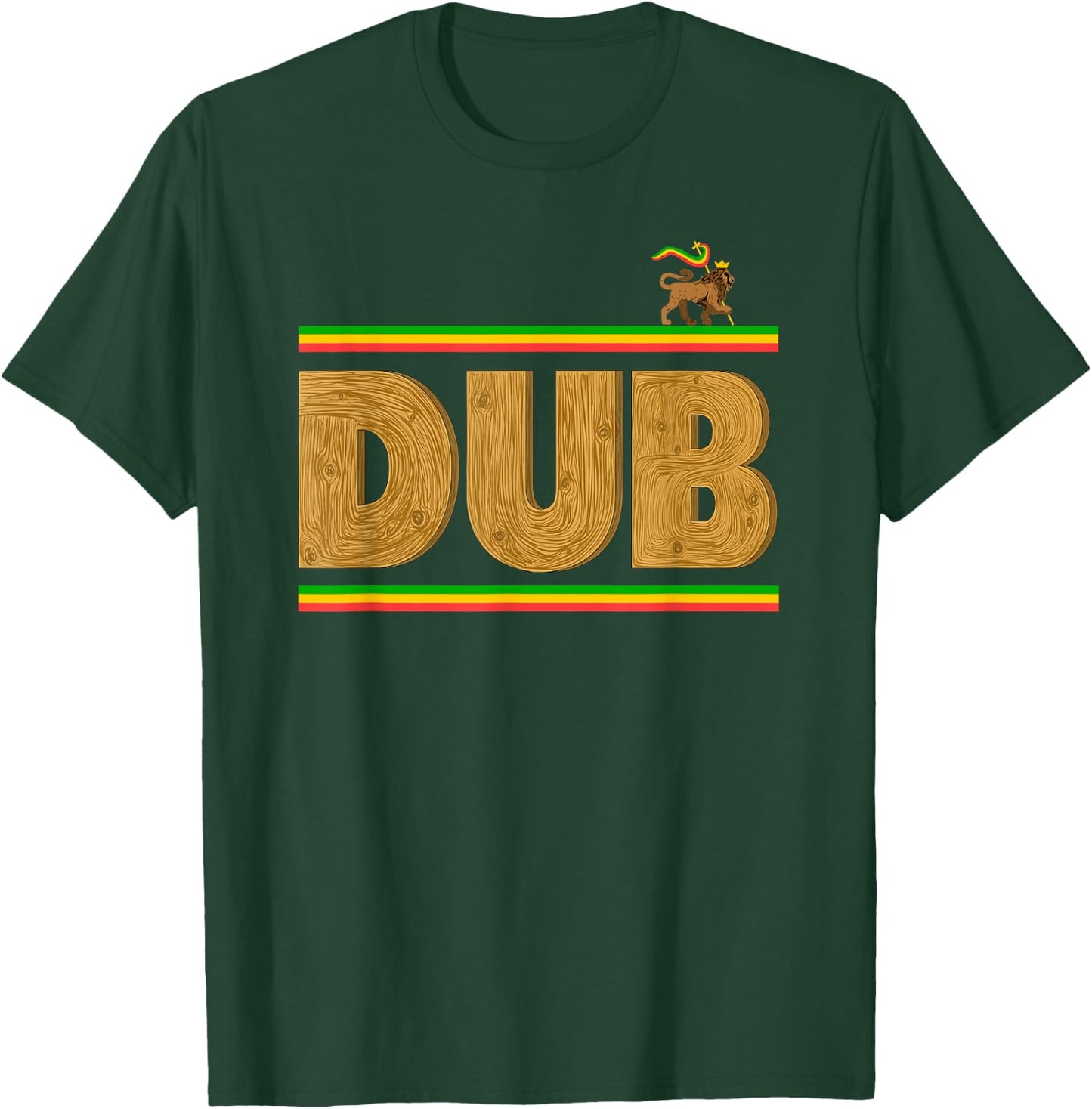 Wooden Dub Reggae for Children and Adults T-Shirt - T-Shirt | Forest