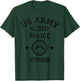 US Army Military Police Veteran Retired Police Officer T-Shirt - T-Shirt | Forest