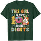 Girl Costume 10 Double Digits Funny 10th Birthday Guinea Pig T-Shirt - T-Shirt | Forest