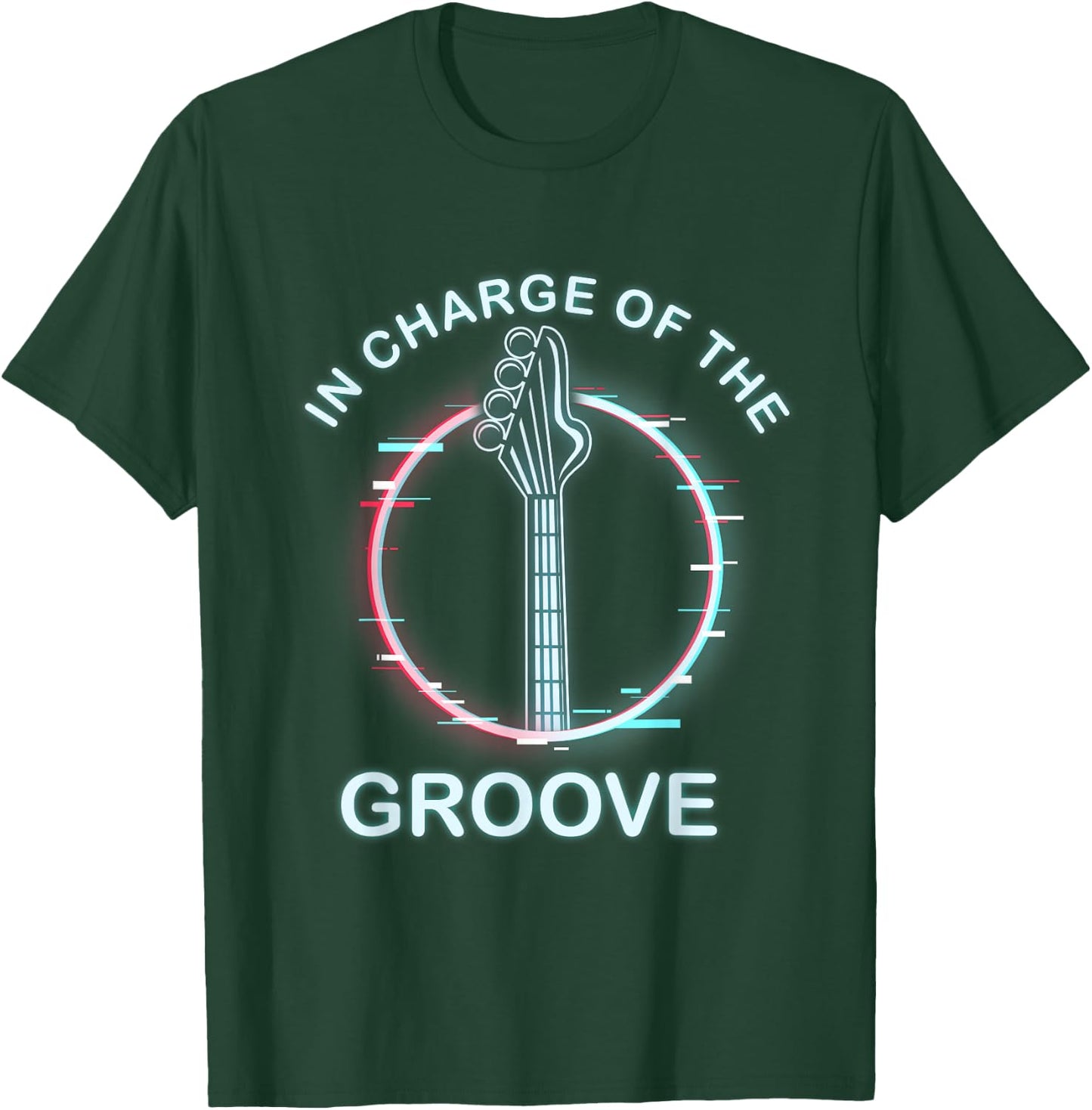 Bass Guitar Music Gift Cool Bass-Player T-Shirt - T-Shirt | Forest
