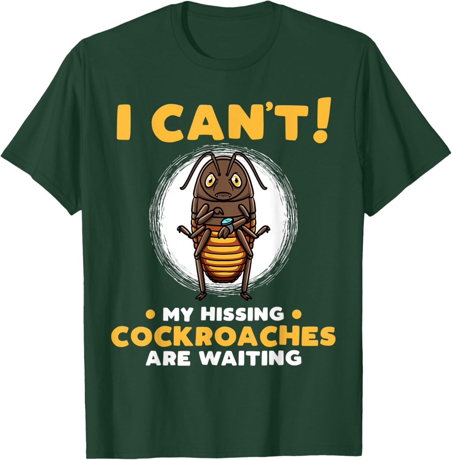 Madagascar Hissing Cockroach T-Shirt - T-Shirt | Forest