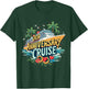 Cruise 2025 Our Anniversary Cruise Adventure Couple Matching T-Shirt - T-Shirt | Forest