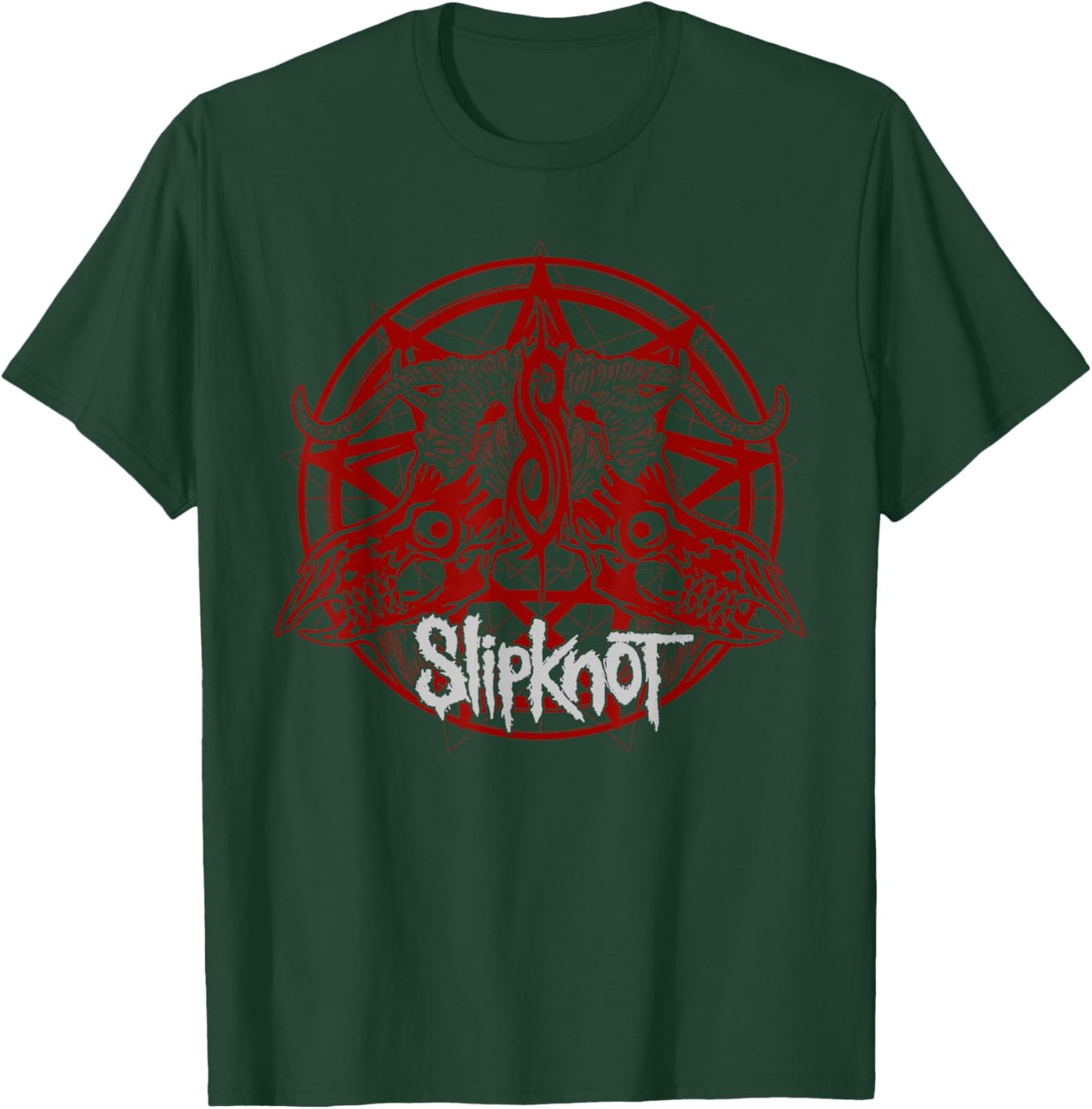 Official Slipknot Goats Head Seal T-Shirt - T-Shirt | Forest