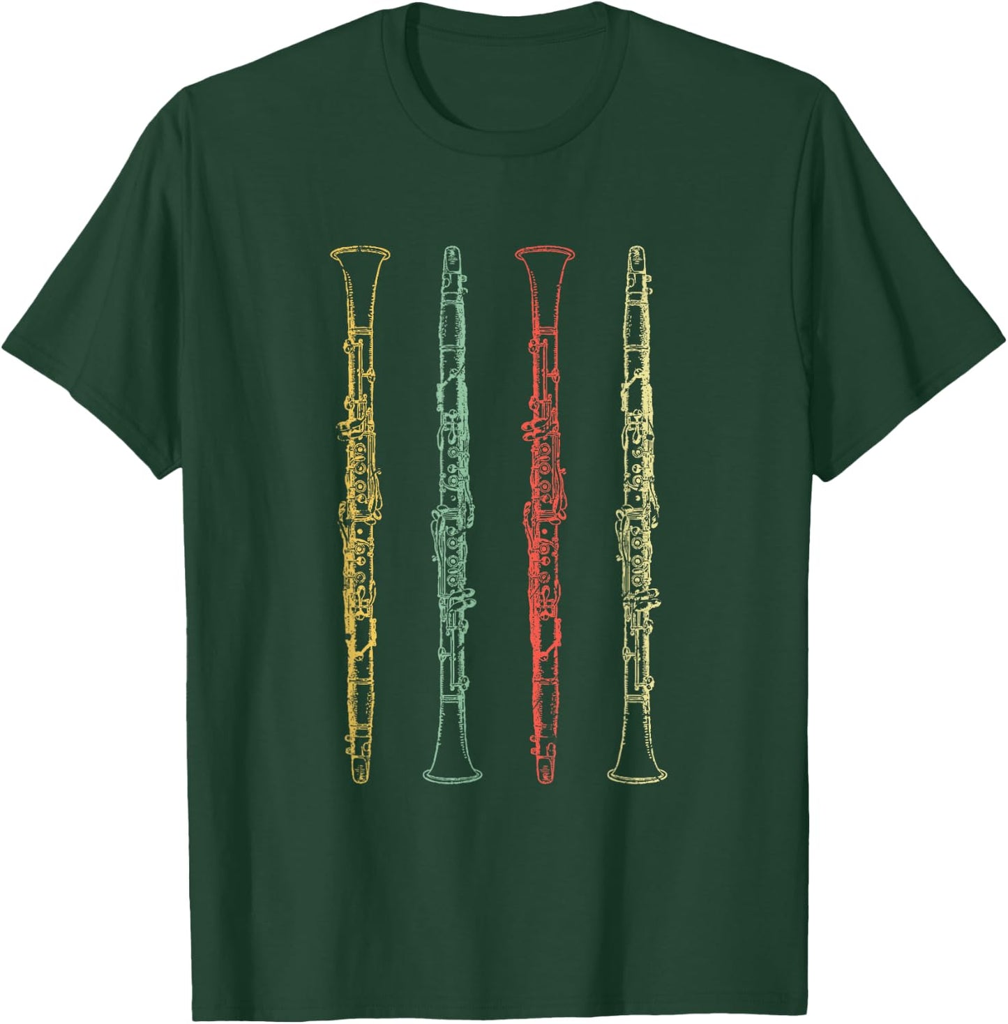 Clarinet T-Shirt - T-Shirt | Forest