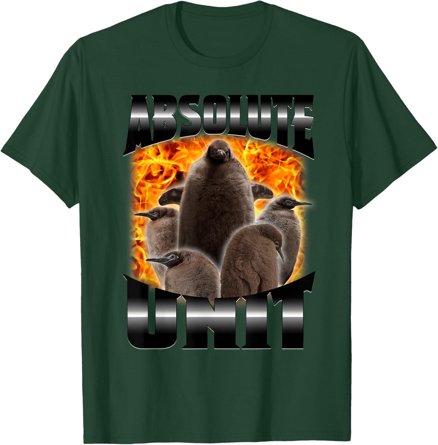 Cute Pesto Baby Penguin Funny Absolute Unit Bootleg Rap Fire T-Shirt - T-Shirt | Forest